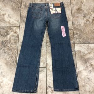 NEW LEVI’S 518 SUPER LOW BOOTCUT STRETCH SIZE 11